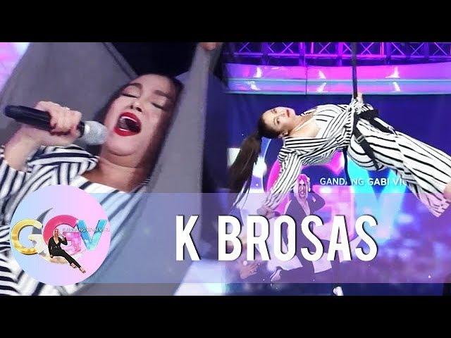 K Brosas accepts Vice Ganda's Kalerki-oke Challenge | GGV