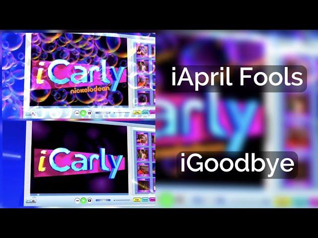 iCarly - Theme Song Comparison - iApril Fools vs iGoodbye (HD)