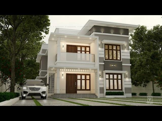 Trending Exterior designs | Kerala |   @VDesignsvishnu