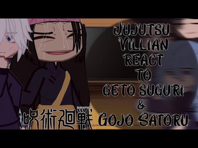 Jujutsu Villians react to Geto Suguru || Shibuya Arc || Jujutsu Kaisem