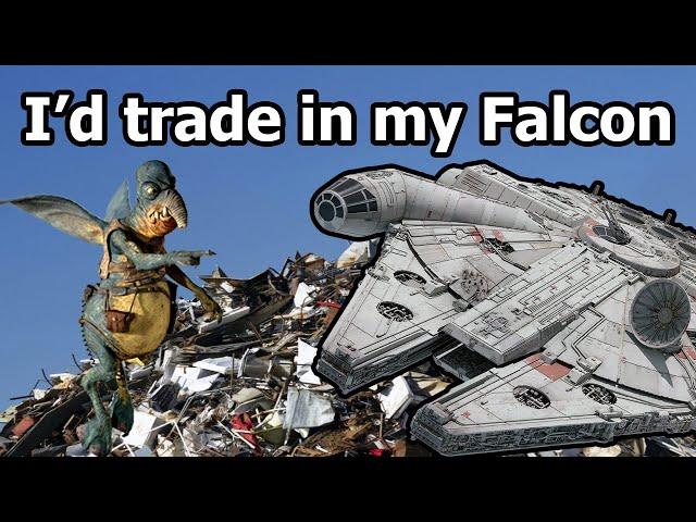 The Millennium Falcon is Overrated "Junk"?