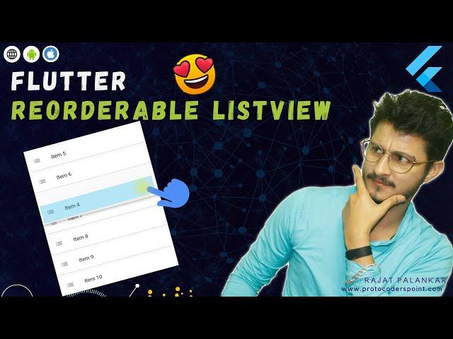 Reorderable Listview in Flutter