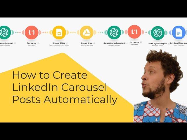 How to Create LinkedIn Carousel Posts Automatically