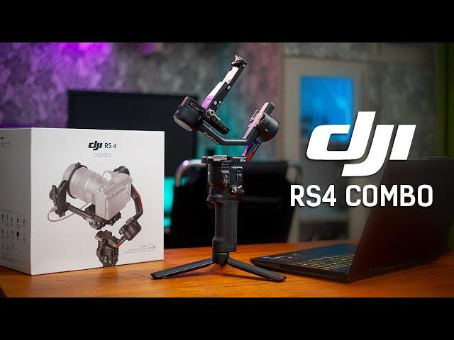DJI RS4 COMBO ASMR Unboxing and First Look