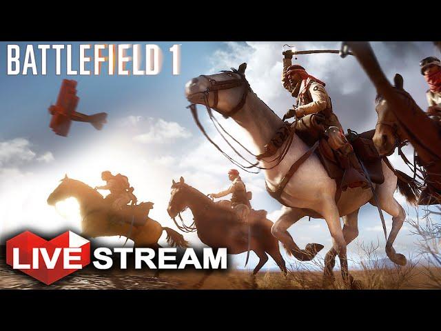 BATTLEFIELD 1 Gameplay: WORLD WAR ONE | Multiplayer Live Stream