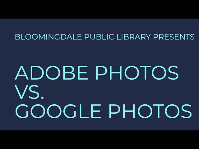 Apple Photos vs. Google Photos