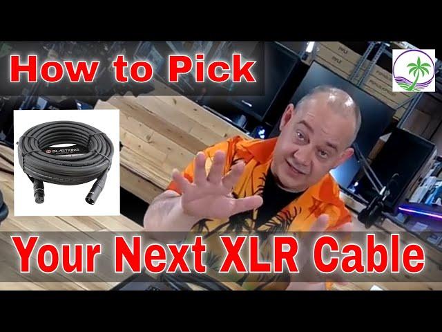 XLR - It's all about Balanced Cable - Some of The Best to some of the most Worthless XLR Connectors