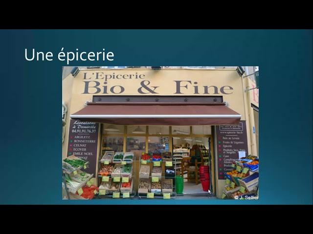 French: Specialty shops in France