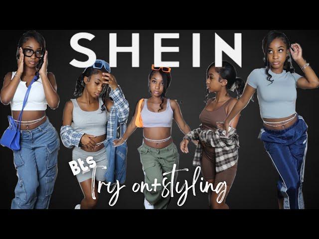 Back to school SHEIN Haul || try on + styling/look book || 35+ items