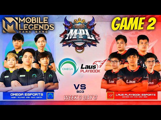 Omega PH VS Laus Playbook Esports ( Game 2 ) - MPL Season 7 2021