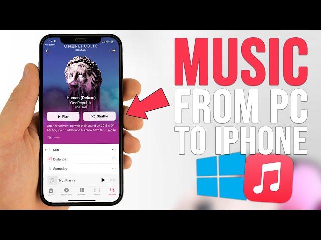 Get Music from Computer to iPhone Apple Music Library! [2023]