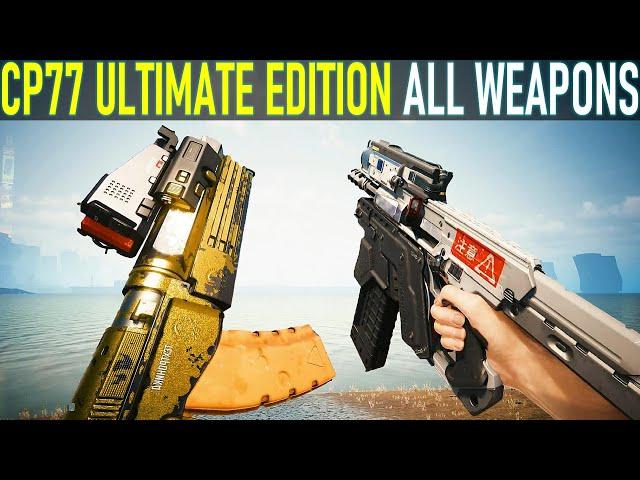 CyberPunk 2077: Ultimate Edition - All Weapons - Final Showcase