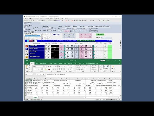 The Bet Machine - TBM - Selections Part 3 - Link to Excel