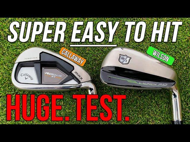 Wilson Launch Pad vs Callaway Rogue ST Max Iron Review | Golfalot