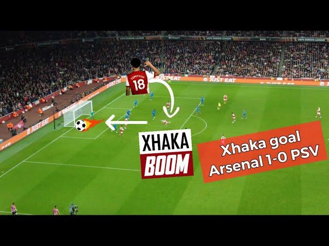 Arsenal sub players reaction to Xhaka goal vs PSV with Arteta’s celebration|Tomiyasu assist冨安健洋アシスト