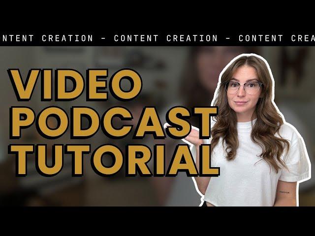 How to Record, Edit, and Repurpose a Video Podcast: Riverside.fm Tutorial