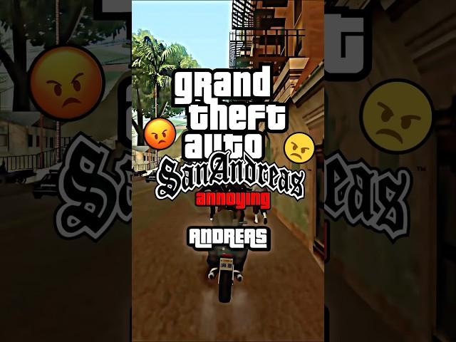 4 ANNOYING THINGS IN GTA SAN ANDREAS THAT DRIVE US ALL CRAZY!   #gta #gtasanandreas