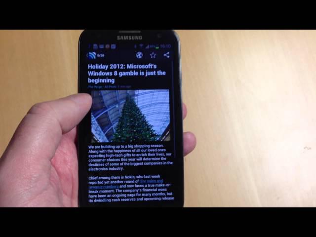 Minimal Reader for Android - the best RSS Reader hands on!