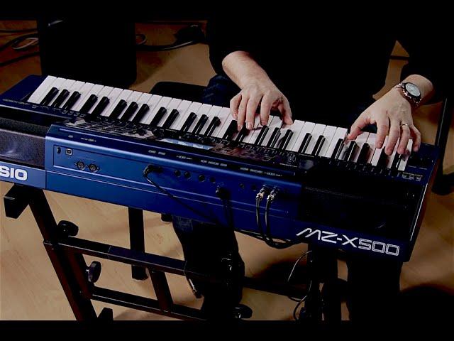 Casio MZ-X500 Arranger Keyboard Performance