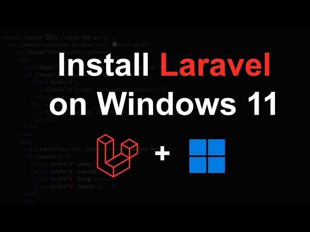 How to Install Laravel on Windows 11 for Beginners