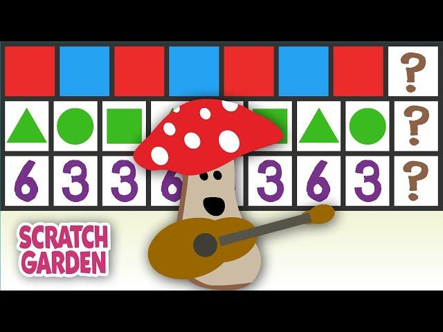 The Patterns Practice Song | Math Songs | Scratch Garden