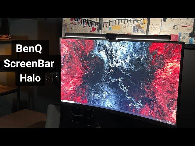 BenQ ScreenBar Halo - Premium Monitor Light Bar that is Worth the Price!