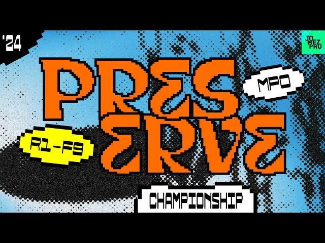 2024 Preserve Championship | MPO R1F9 | Williams, Wysocki, Buhr, Lonnquist | Jomez Disc Golf