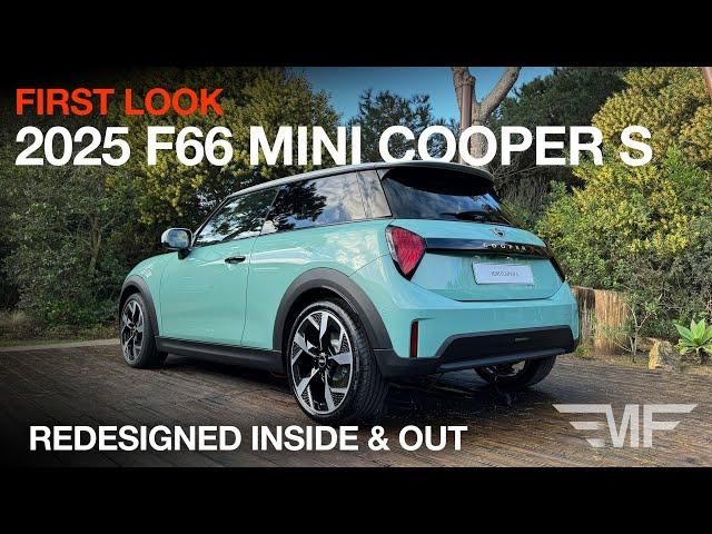 First Look: The Redesigned 2025 F66 MINI Cooper S