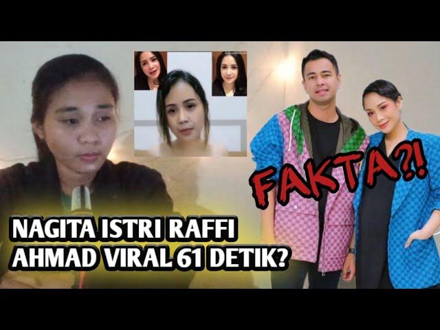 VIRAL VIDEO 61 DETIK DIDUGA NAGITA SLAVINA?