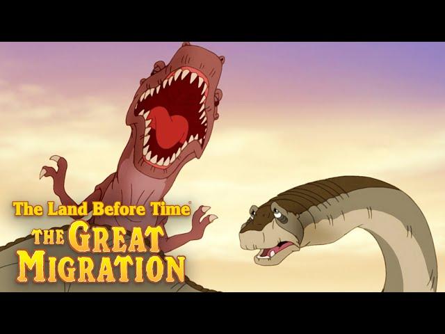 Sharptooth vs. Longneck | The Land Before Time X: The Great Longneck Migration