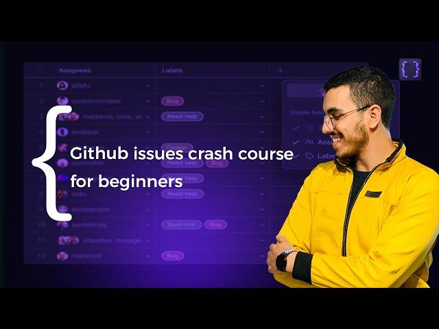 Github Issues Crash Course for beginners Arabic | تعلم github issues | شرح github issues
