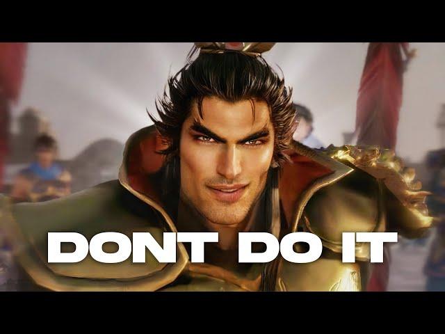 do NOT pursue Lu Bu..