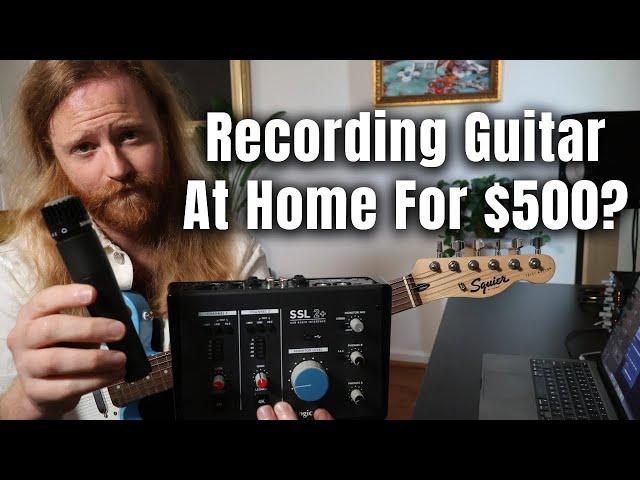 How To Record Electric Guitar...On A Budget.