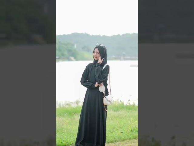 Ide Pose Foto Pakai Gamis #rizkakhadafi