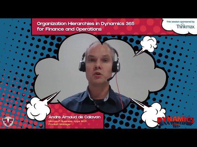 Andre Arnaud de Calavon - Organization Hierarchies in Dynamics 365 for Finance and Operations