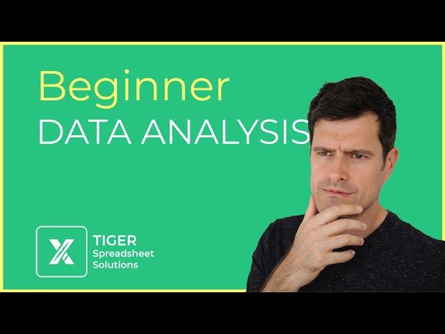 Excel Data Analysis Tutorial for Beginners (6/7) DSUM / DAVERAGE