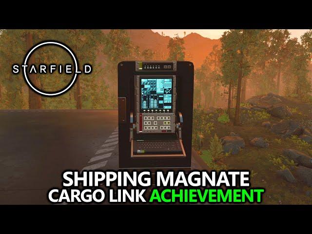 Starfield - Shipping Magnate Achievement - Connect Outposts with Cargo Links