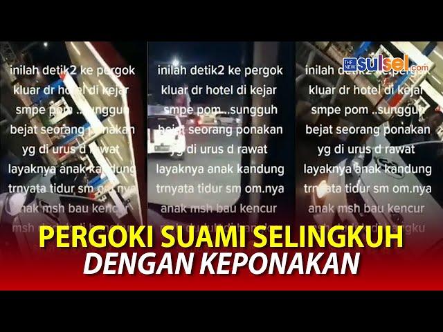 Viral Video Istrik Pergoki Suami Selingkuh dengan Keponakan yang Masih Duduk di Bangku SMA