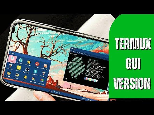 How to install termux GUI( graphical user interface) version.