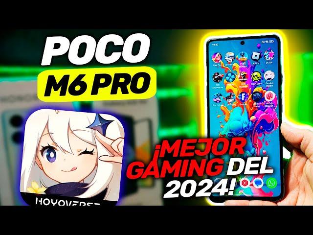 Xiaomi POCO M6 PRO  Gaming TEST GENSHIN IMPACT 60FPS GRÁFICOS ULTRA 