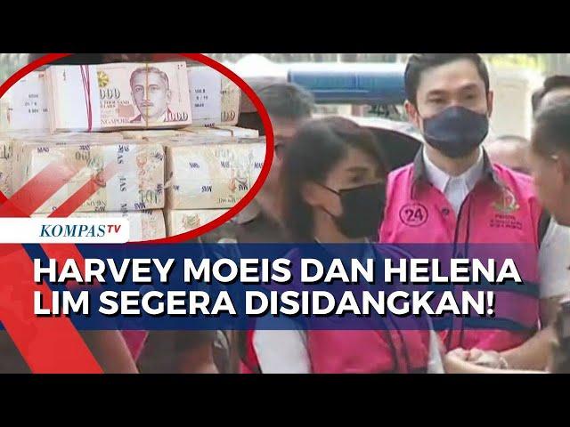 Harvey Moeis, Helena Lim, serta Barang Bukti Korupsi Timah Dilimpahkan ke Kejari Jakarta Selatan