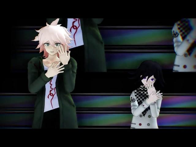 【Danganronpa MMD】Womanizer - Komaeda & Ouma