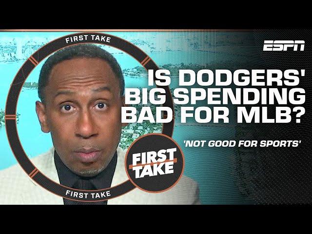 UNFAIR ADVANTAGE?!  Why Dodgers' spending discrepancy is BAD for baseball | First Take