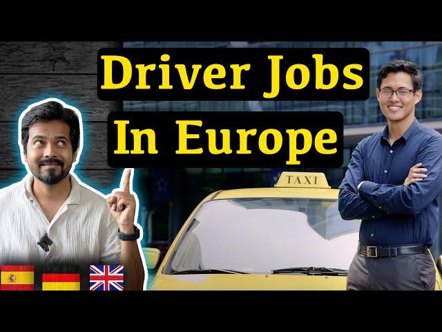 Apply now - Drivers Shortage In Europe!