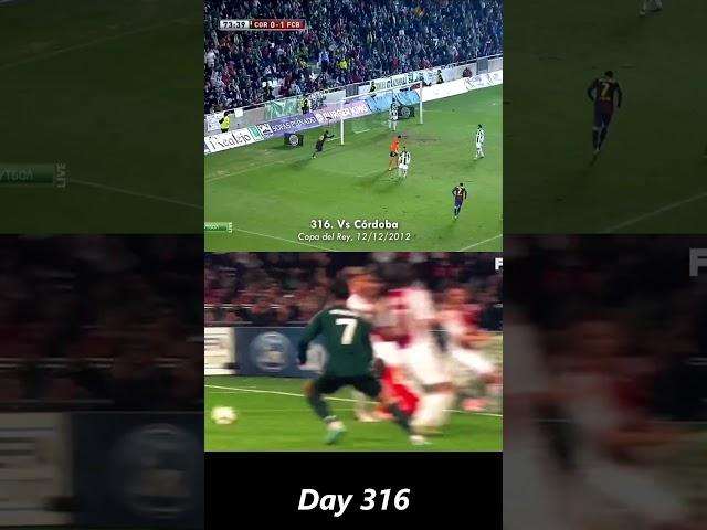 Day 316 of posting All Ronaldo & Messi Career Goals #football #messi #ronaldo #soccer