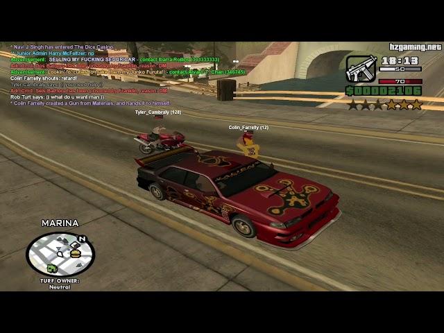 GTA SAMP Forever Spawning At County - HZRP