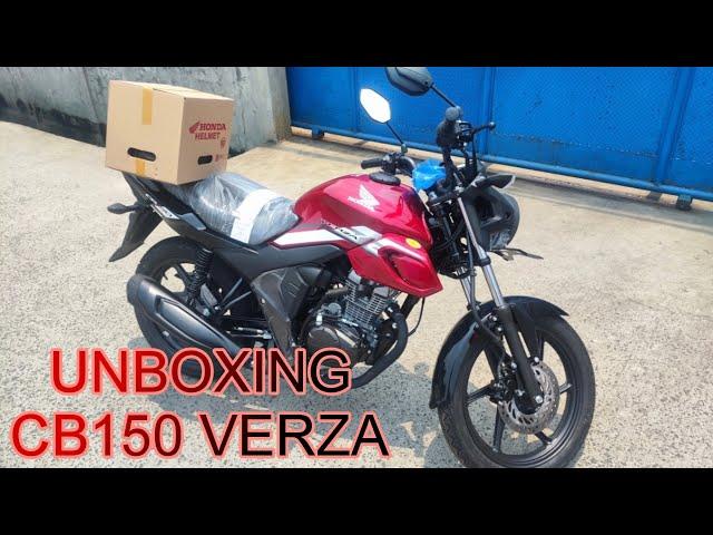 unboxing || honda CB 150 VERZA 2023