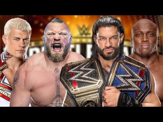 WWE Wrestling Roman Reigns Vs Brock Lesnar  Ambulance match#wwe #ps5 #wwe2k24 #wrestling #shorts