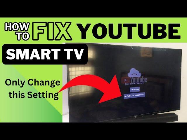 FIX YOUTUBE NOT WORKING ON SMART ANDROID TV