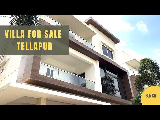 [Wipro Campus ] Villa for Sale in Tellapur | Tellapur Villas | Villas in Hyderabad | Property Hunt